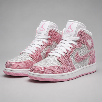 AIR JORDAN 1 MID - EDICIÓN CRYSTAL