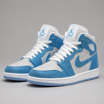 AIR JORDAN 1 MID - EDICIÓN CRYSTAL